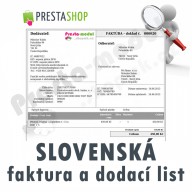 [Modul] Slovenská Faktura a Dodací List