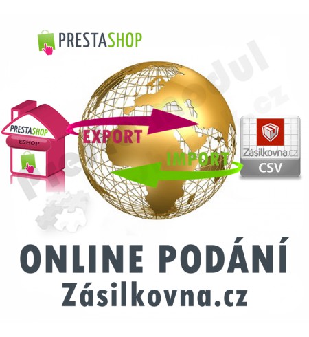 [Modul] Online podání Zásilkovna.cz (exp/imp CSV)