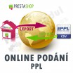 Modul pre PrestaShop - [MODUL] Online podanie PPL (exp/imp CSV) - Presta-modul 1.5.x, 1.6.x