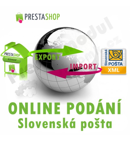 [Modul] Online podání Slovenská pošta (exp/imp XML)